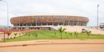 Stade d&rsquo;Olembé : on est proche de la fin des travaux (en images)