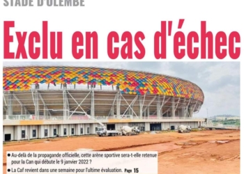 Mon grain de sel : Le Stade d’Olembé ne sera pas prêt en Janvier. Soyons réalistes et concentrons-nous sur le plan B.