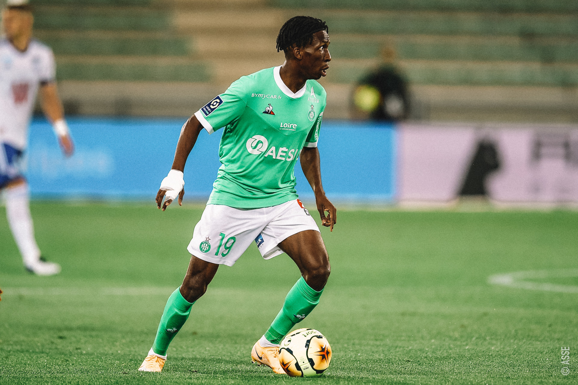 Saint-Etienne : Yvan Neyou a quitté l&rsquo;infirmerie des Verts