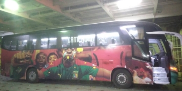 CAN 2021 : le bus du Cameroun crée la polémique
