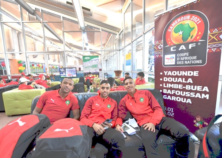 CAN 2021 : les Lions de l’Atlas, la sélection nationale du Maroc, est à Yaoundé