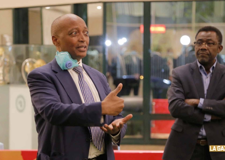 CAN 2021 : le président de la CAF est au Cameroun