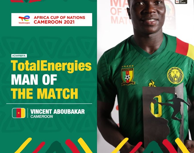 Aboubakar Vincent, homme du match de Cameroun – Burkina Faso