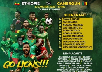 Cameroun – Éthiopie : les meilleurs moments du match en video