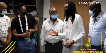 CAM – ETH : Eto’o, Song et Milla dans le vestiaire après la victoire (vidéo)