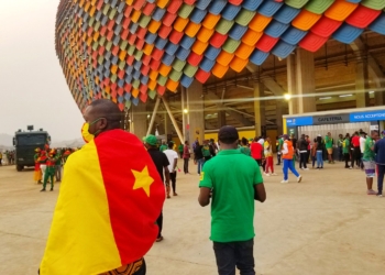 Cameroun – Egypte : les Lions Indomptables sont arrivés au Stade d&rsquo;Olembé (en vidéo)