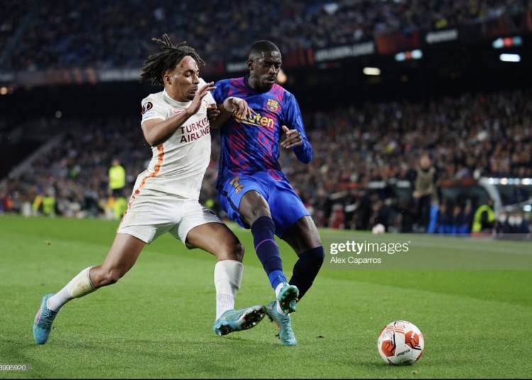 Ligue Europa : Sacha Boey et Galatasaray tiennent tête au Barça