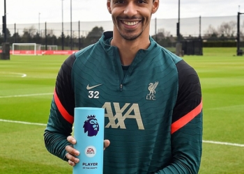 Angleterre : Joel Matip élu joueur du mois de février