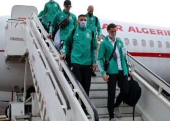 Cameroun – Algérie : la sélection nationale algérienne a atterri à Douala