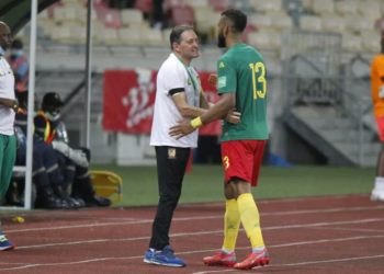 Lions indomptables&nbsp;: Omam Biyik tacle Choupo-Moting
