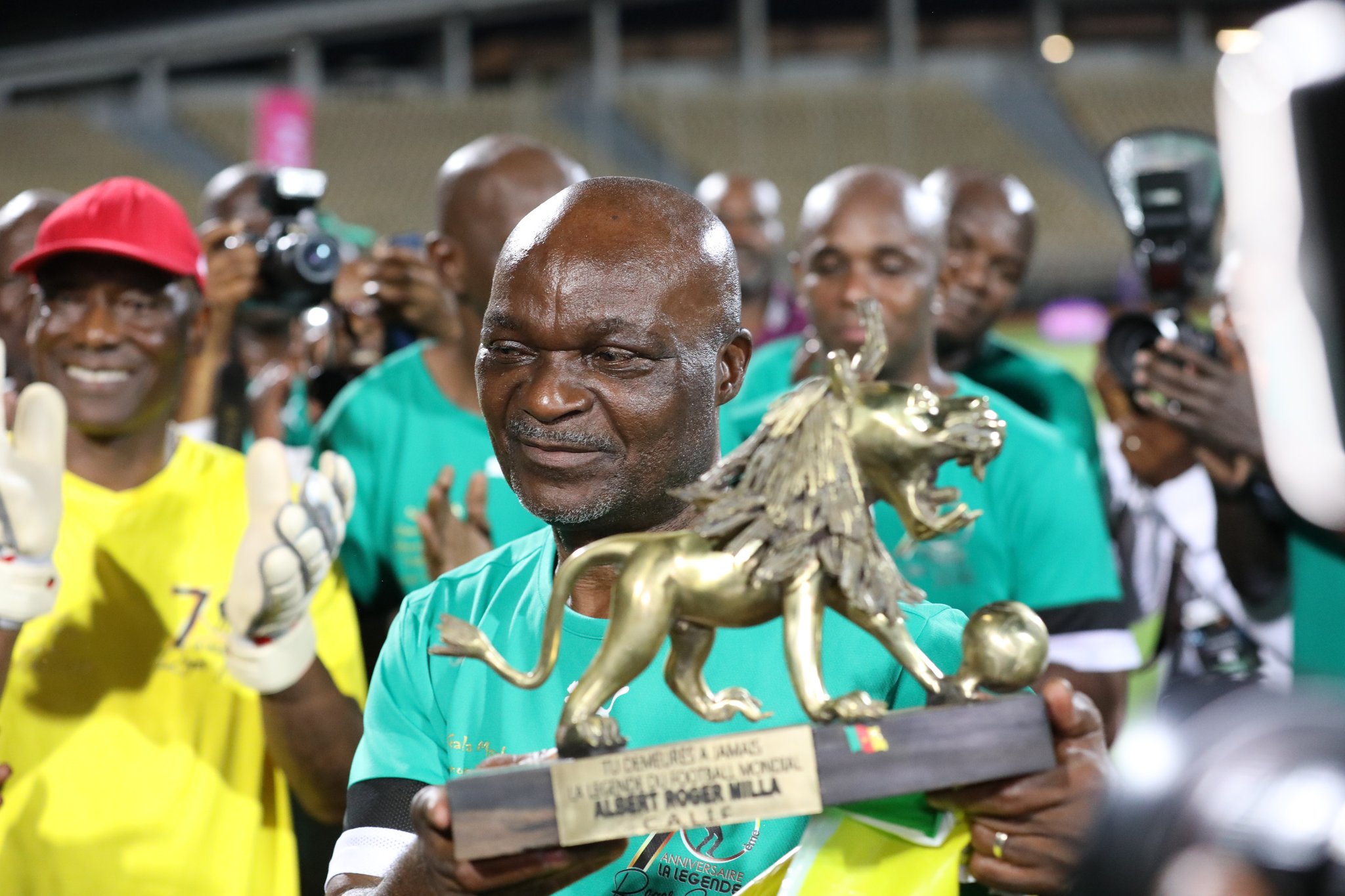 Roger Milla : toujours aussi vif malgré les 70 bougies
