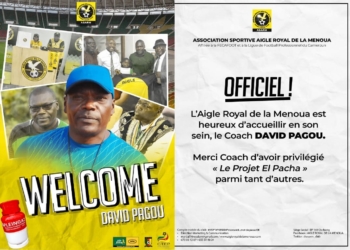 David Pagou s'engage avec Aigle Royal de la Menoua