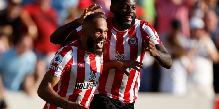 PL&nbsp;: Mbeumo marque, Brentford punit Manchester et CR7