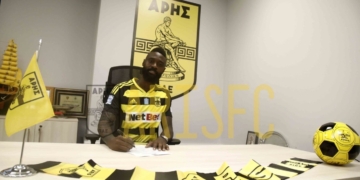 Grèce : Nicolas Nkoulou s'est entraîné en compagnie de ses coéquipiers