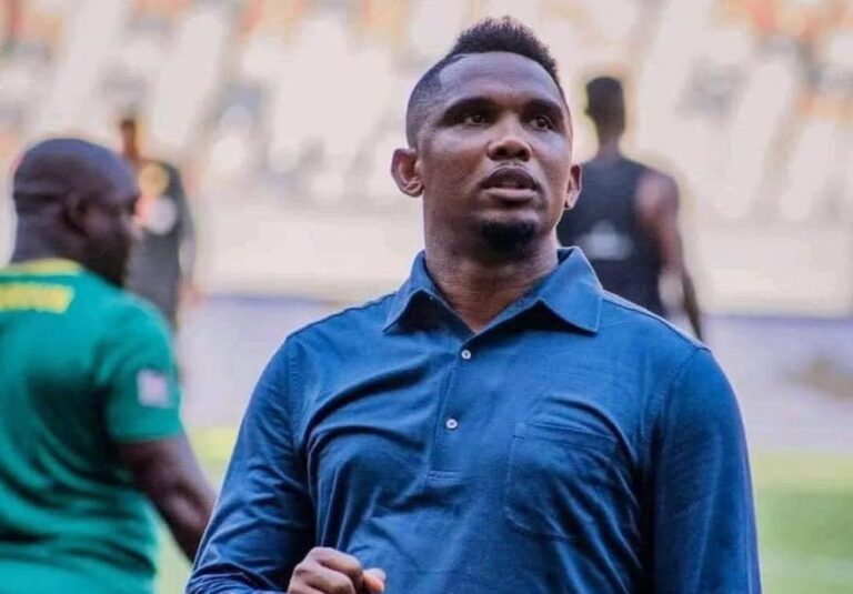 Samuel Eto’o, ambitieux, veut entraîner l&rsquo;Afrique derrière  Infantino