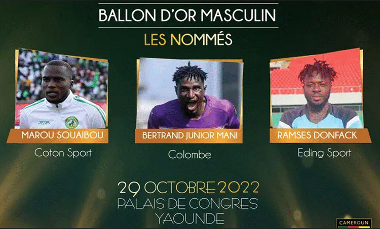 Ballon d’or camerounais : les nominés (enfin) connus