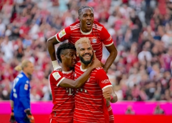 Bayern Munich dominateur avec Choupo-Moting en pointe