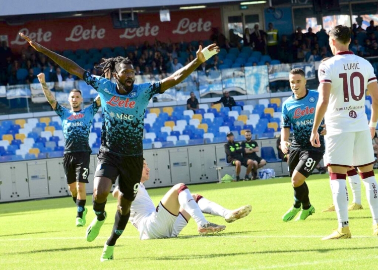Zambo Anguissa inscrit son premier doublé avec Napoli