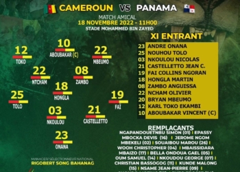 Cameroun - Panama : en direct vidéo