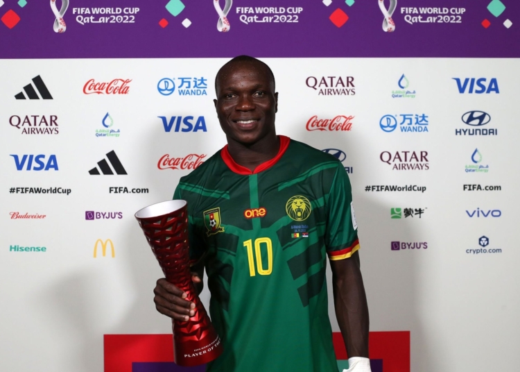 Cameroun – Serbie : Vincent Aboubakar élu « Homme du match »