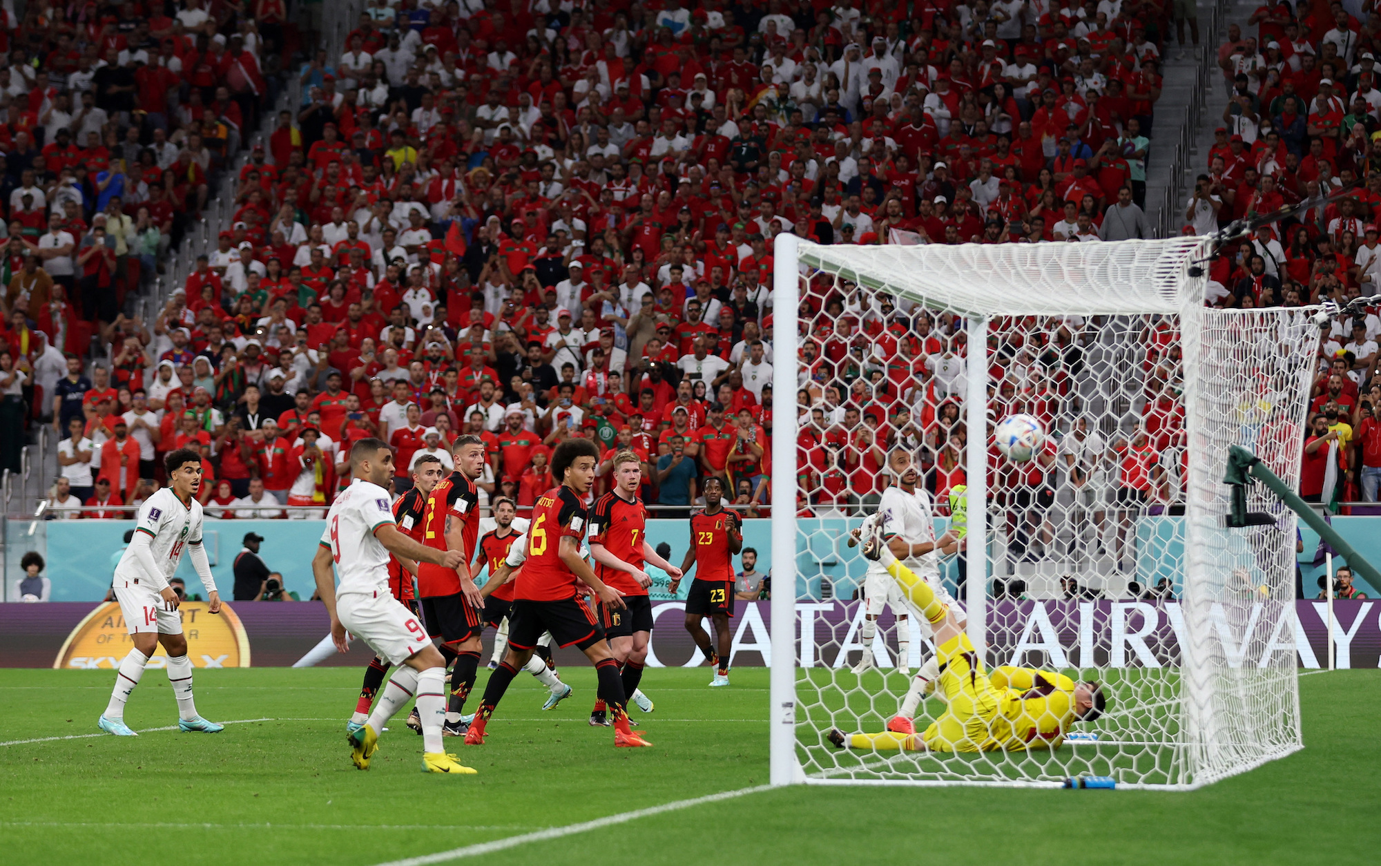 Le Maroc bat la Belgique et fait honneur à l'Afrique