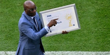 CDM 2022&nbsp;: Roger Milla, danseur et buteur à l&rsquo;honneur