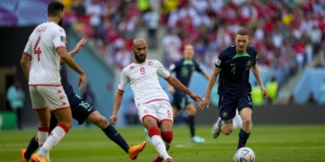 CDM 2022&nbsp;: l’Australie met la Tunisie dos au mur (1-0)
