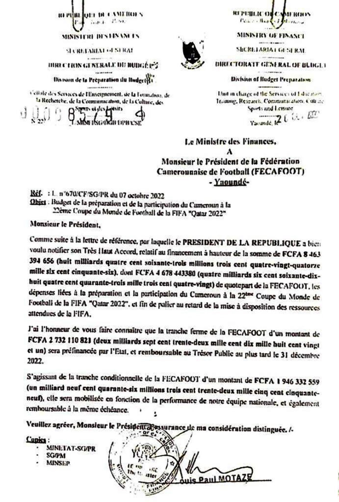 Budget Qatar 2022: pourquoi cette intransigeance envers Eto'o