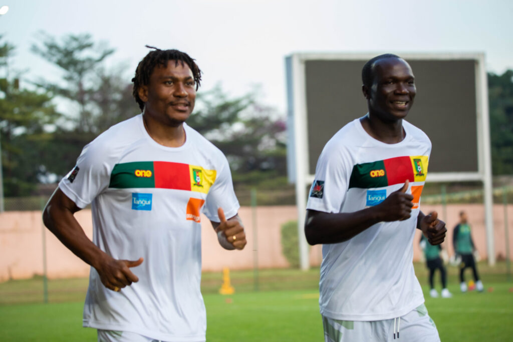 Aboubakar, Tawamba, Epassy, trois Lions au stage des locaux