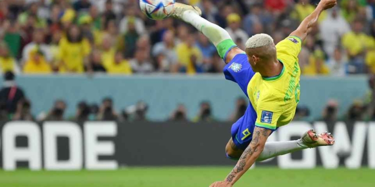 Le ciseau de Richarlison élu plus beau but de Qatar 2022