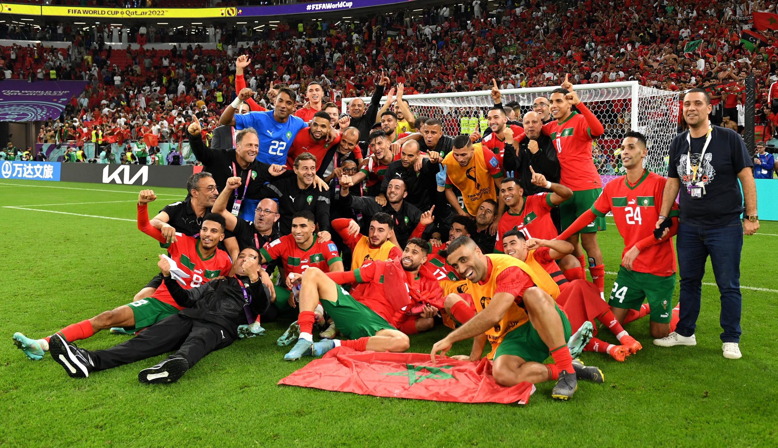 CDM 2022: le Maroc dans le carré d'as