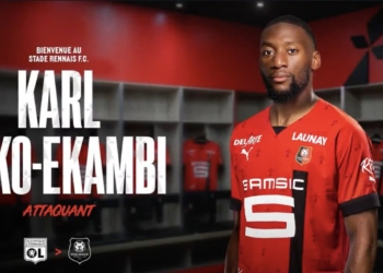 Rennes : les premiers mots de Toko Ekambi