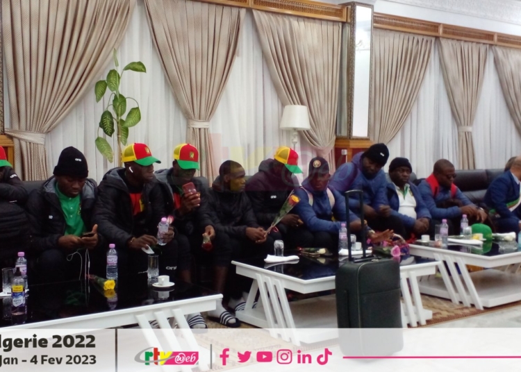CHAN 2023: les Lions A' sont arrivés à Oran