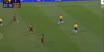 Modeste Mbami: le but qui élimine le Brésil aux JO2000