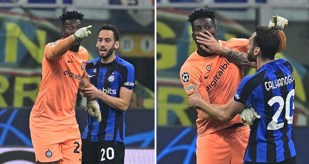 Inter Milan : André Onana et son altercation avec Dzeko