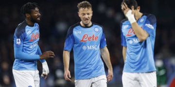Série A : Zambo Anguissa et Naples chutent face à la Lazio