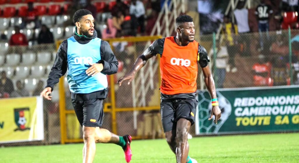 Emmanuel Mahop, gardien puis désormais attaquant des Lions