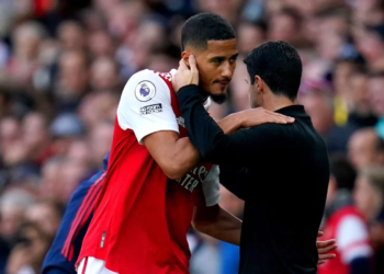 Arsenal : William Saliba, fin de saison en danger ?