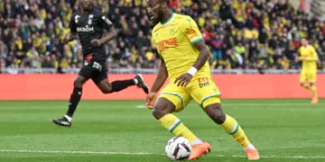 Ignatius Ganago FC Nantes vs Reims