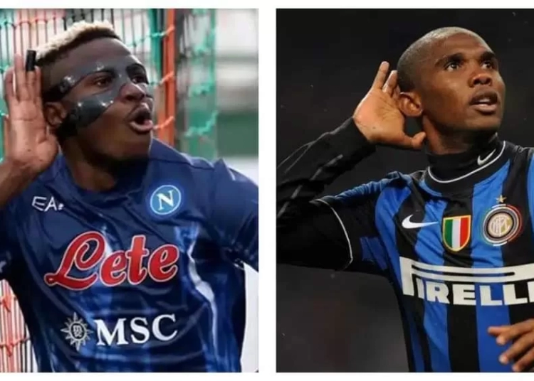 Victor Osihmen bat un record de Samuel Eto’o