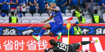 Chine : Christian Bassogog rejoue enfin