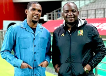 Samuel Eto'o et Njalla Quan Jr