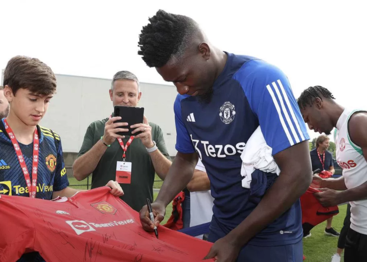 André Onana et sa fierté de se joindre à Manchester United