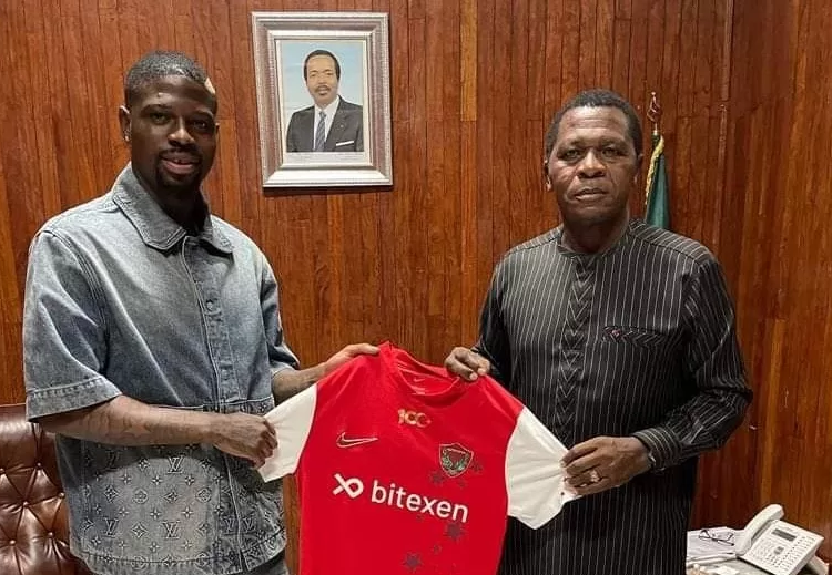 Kévin Soni reçu par Atanga Nji