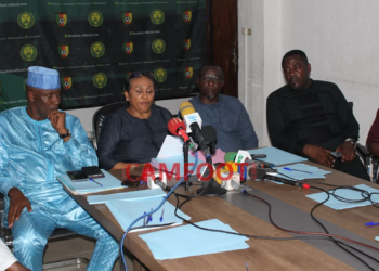 Céline Eko, la 1ère vice-présidente de Samuel Eto'o, charge RFI