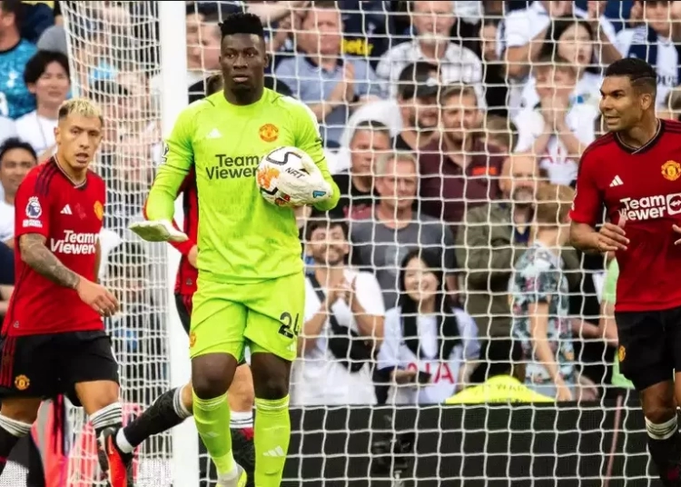 Manchester United et Onana battus par Tottenham