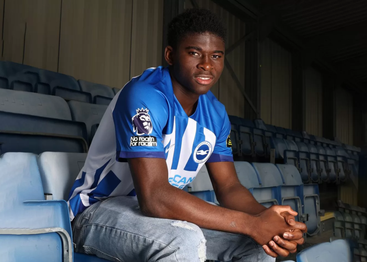 Carlos Baleba réalise son rêve de d'évoluer en Premier League