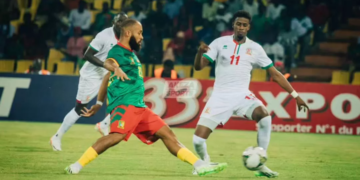 Bryan Mbeumo met le feu au match Cameroun - Burundi