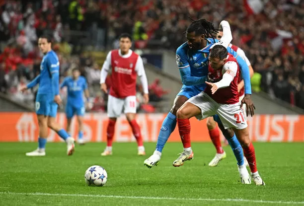 Belle entame pour Zambo Anguissa face à Braga