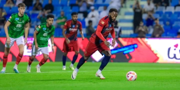 Saudi Pro : Georges Nkoudou marque, mais Damac s’incline